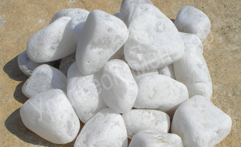 Камни для бани Кварц окатанный 15кг в Красноярске