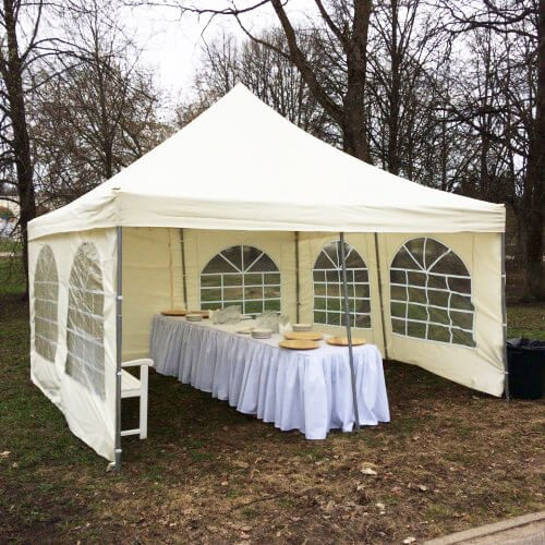 Шатер Пагода Giza Garden 5 х5 м белый в Красноярске