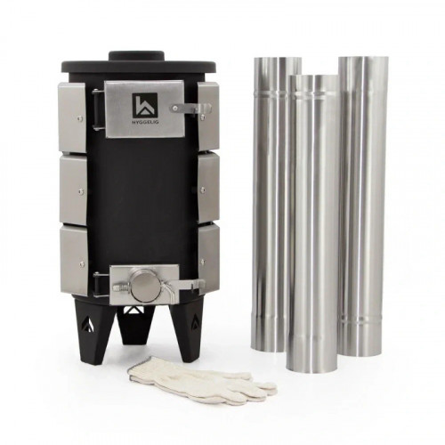 Мультитопливная походная печь Hyggelig LONGHEAT длительного горения в Красноярске