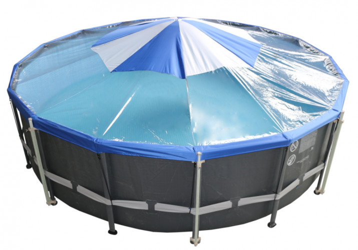 Тент для бассейна Intex/Bestway с надувной подушкой "Фиеста" в Красноярске