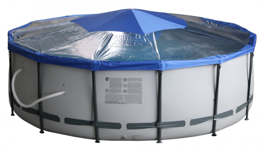 Тент для бассейна Intex/Bestway с надувной подушкой "Фиеста" в Красноярске