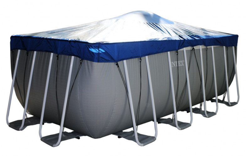 Тент для прямоугольного бассейна Intex/Bestway с надувной подушкой "Фиеста" в Красноярске