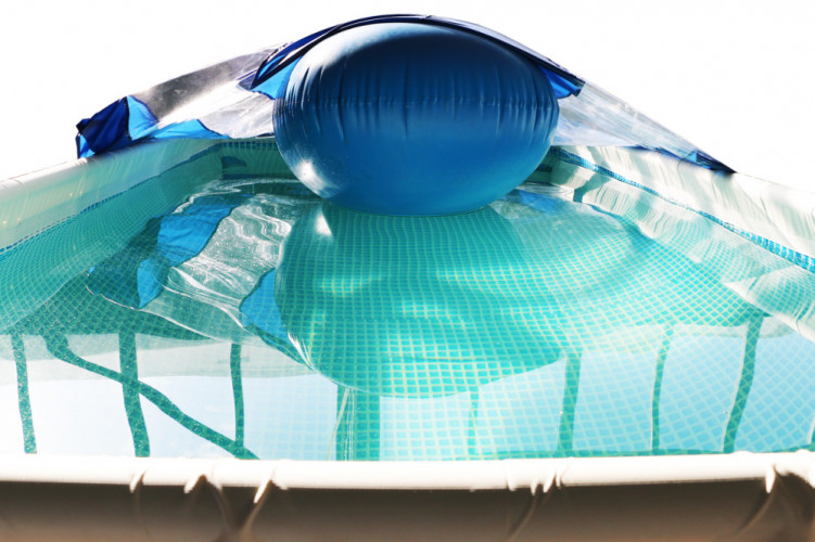 Тент для прямоугольного бассейна Intex/Bestway с надувной подушкой "Фиеста" в Красноярске