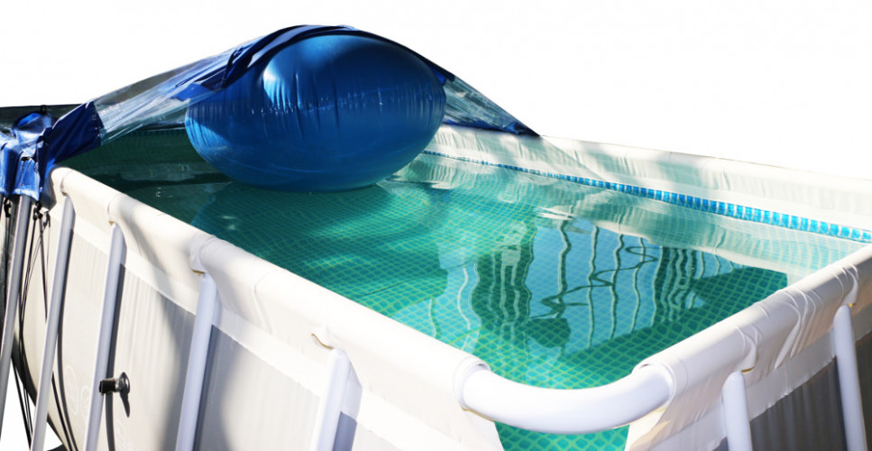 Тент для прямоугольного бассейна Intex/Bestway с надувной подушкой "Фиеста" в Красноярске