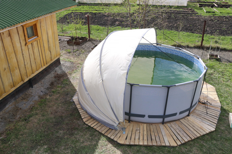 Купол-тент для бассейнов "Фиеста" КОМБИ в Красноярске