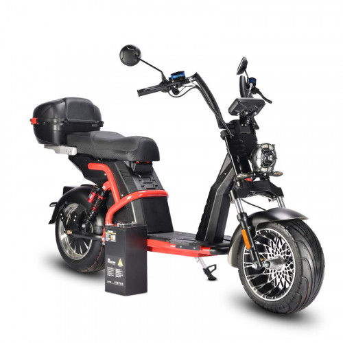 Электроскутер WHITE SIBERIA PRO BLACK EDITION 5000W в Красноярске