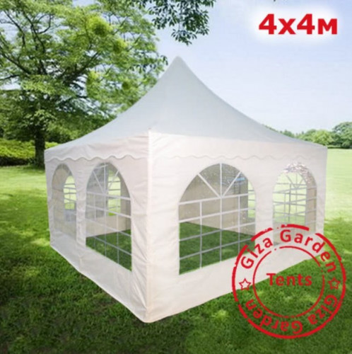 Шатер Пагода Giza Garden 4 х 4 м белый в Красноярске