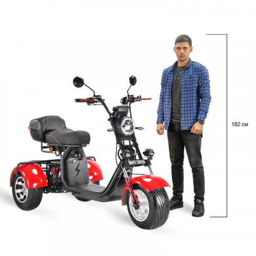 Электроскутер White Siberia PRO TRIKE 3000W в Красноярске