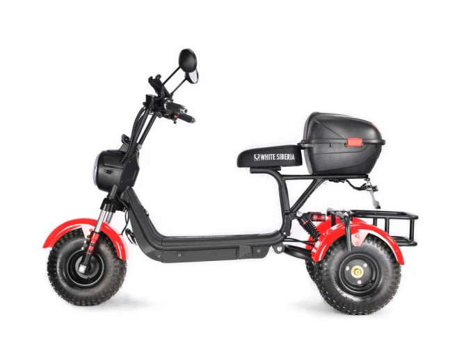 Электроскутер White Siberia TRIKE MINI 1500W в Красноярске