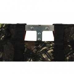 Раскладушка алюминиевая Медведь 180x75 см (широкая)