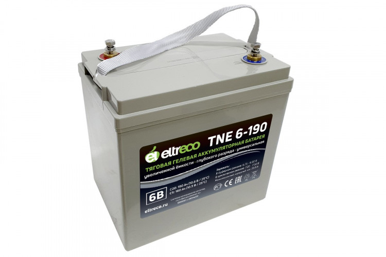 Тяговый аккумулятор Eltreco TNE6-190 (6V150A/H C3) в Красноярске