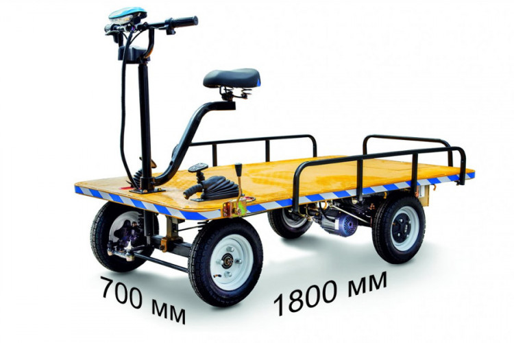 Грузовая электрическая тележка RuTrike СКЛАД 1800 в Красноярске