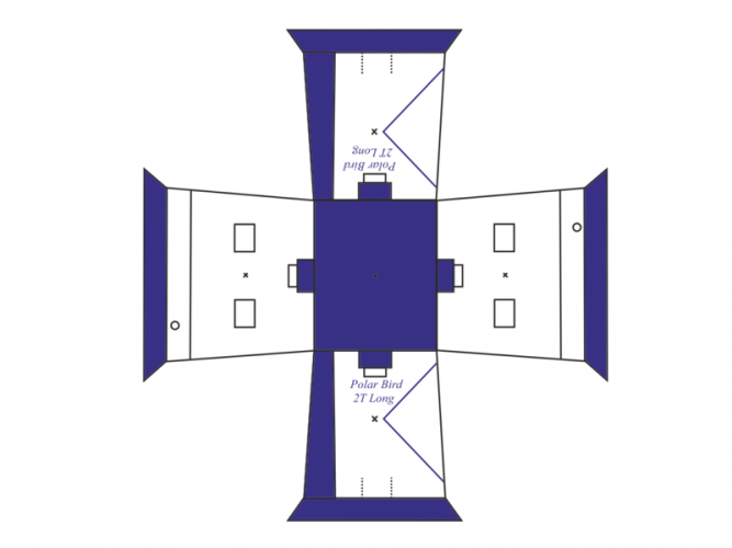 Зимняя палатка Polar Bird 2T Long компакт в Красноярске