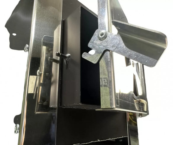 Печь дровяная Сибирка малая из нержавейки в Красноярске