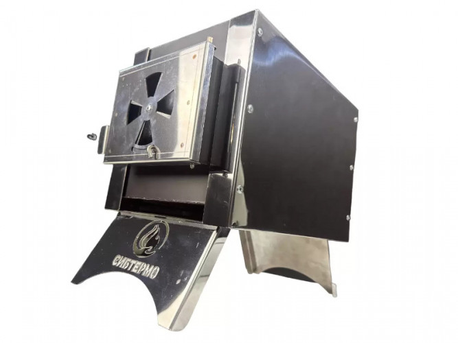 Печь дровяная Сибирка средняя из нержавейки  в Красноярске