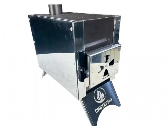 Печь дровяная Сибирка средняя из нержавейки  в Красноярске