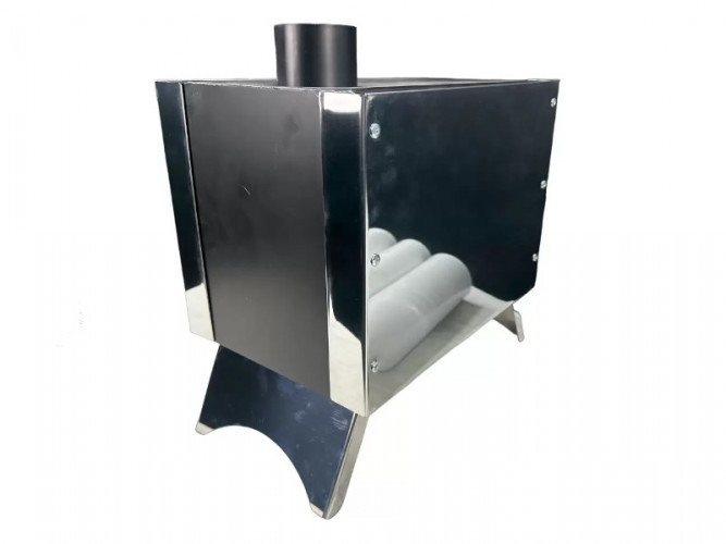 Печь дровяная Сибирка средняя из нержавейки  в Красноярске