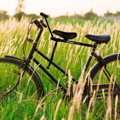 Велокресло переднее Маруся Max с ручкой в Красноярске