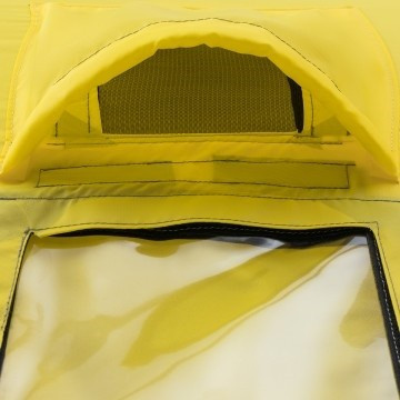 Палатка для рыбалки Helios Куб 1,5х1,5 желто/серый в Красноярске