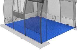 Пол из тарпаулина для палатки бани МОРЖ МАХ-МОРЖ Шатёр в Красноярске