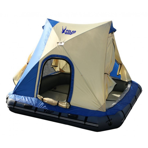 Надувной плот-палатка Polar bird Raft 260+слани стеклокомпозит в Красноярске
