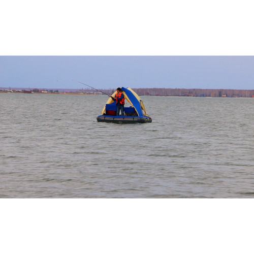 Надувной плот-палатка Polar bird Raft 260+слани стеклокомпозит в Красноярске