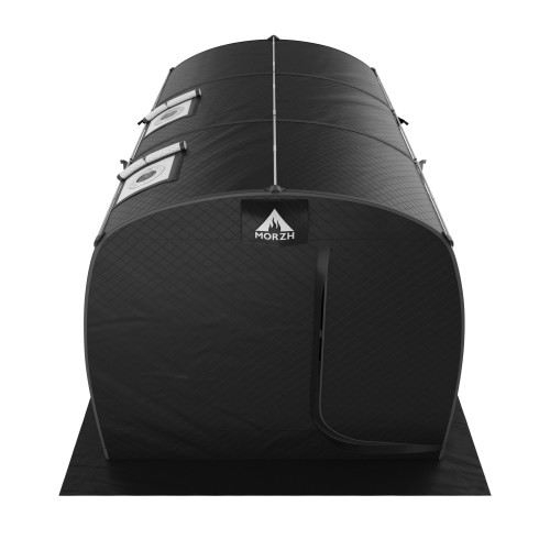 Мобильная баня-палатка МОРЖ Max (Черный) в Красноярске