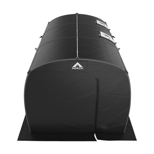 Мобильная баня-палатка МОРЖ Max (Черный) в Красноярске