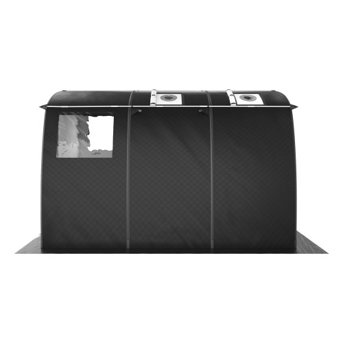 Мобильная баня-палатка МОРЖ Max (Черный) в Красноярске