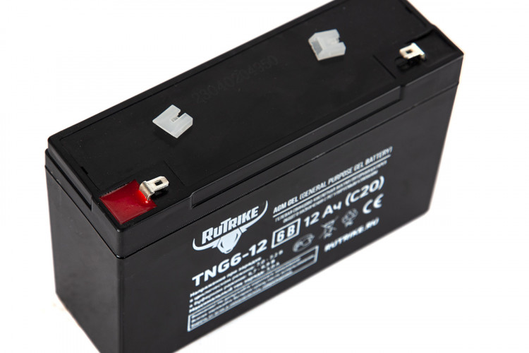 Тяговый гелевый аккумулятор RuTrike TNG 6-12 (6V12A/H C20) в Красноярске