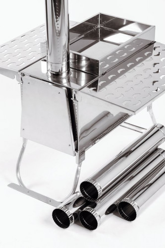 Печь-камин Инвент ПРО Большая в Красноярске