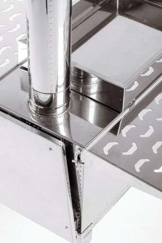 Печь-камин Инвент ПРО Средняя в Красноярске