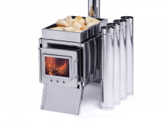 Печь-камин Инвент большая