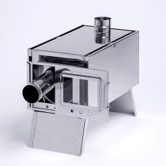 Печь-камин Инвент большая