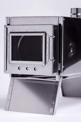 Печь-камин Инвент большая в Красноярске