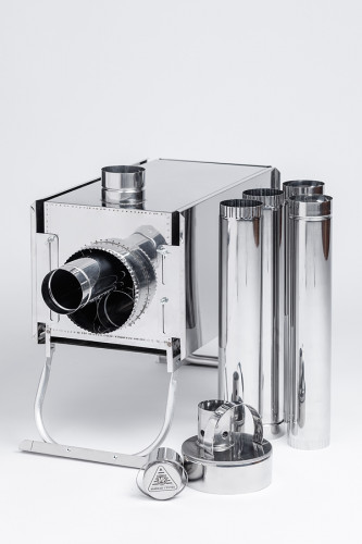 Печь Инвент экономка средняя с регулирующимися экранами в сумке в Красноярске