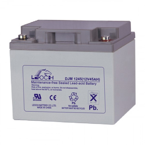 Аккумулятор Leoch DJM1245 AMG (12 В, 45 Ач) в Красноярске