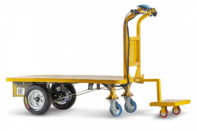 Грузовая электрическая тележка RuTrike Плита 1500 в Красноярске