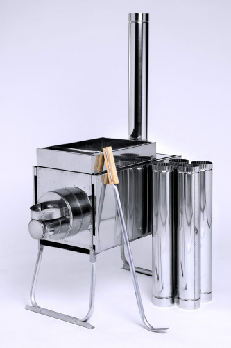 Печь Инвент Экономка средняя со стац. экранами в сумке в Красноярске