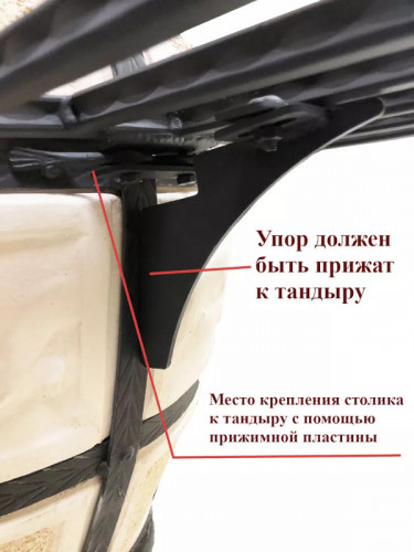 Боковой столик для тандыра в Красноярске