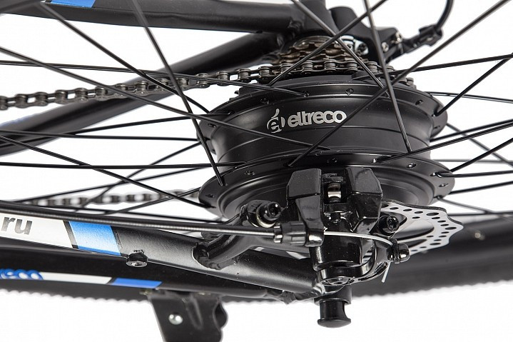 Мотор-колесо Eltreco 48V 1000W LCD 26" АКБ 48V 10А/ч в Красноярске