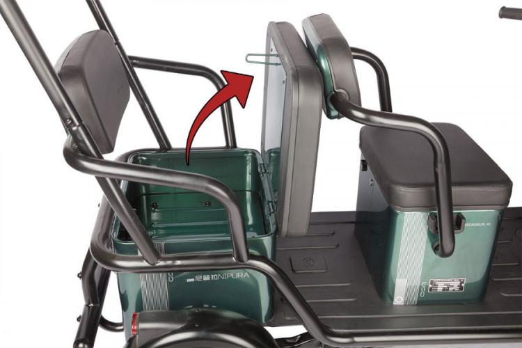 Пассажирский электротрицикл Wanshida NIPLA 500 в Красноярске