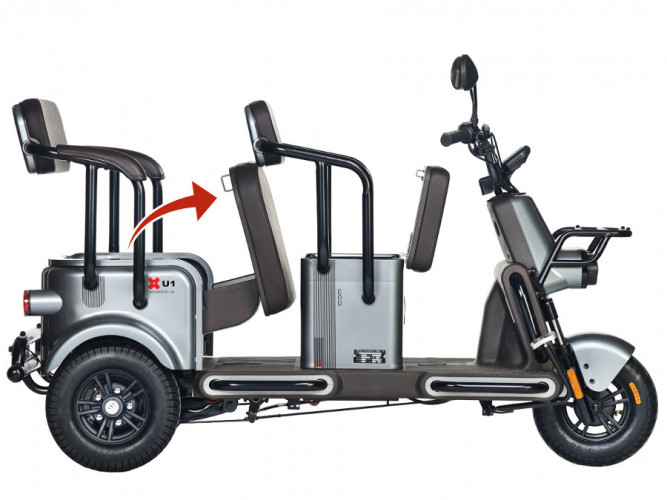 Пассажирский электротрицикл Wanshida U1-X в Красноярске