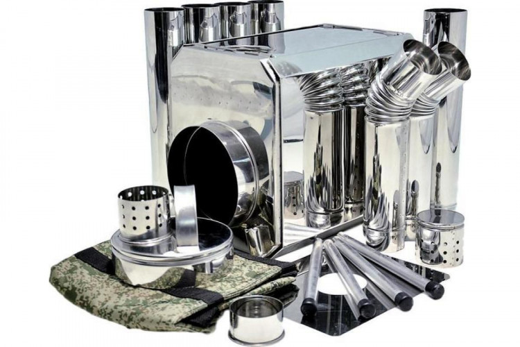 Печь пошехонка Турист 30 л с 3D экранами сталь 0,6мм в Красноярске