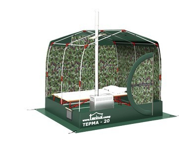 Мобильная баня ТЕРМА-20 в Красноярске