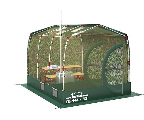 Зимняя палатка Терма-33 в Красноярске