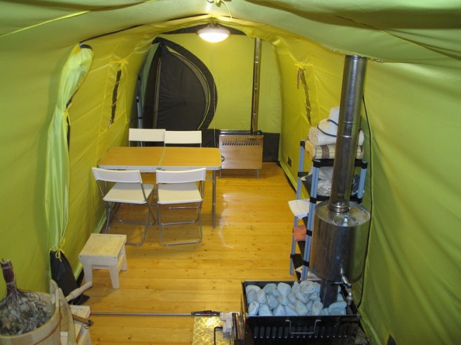 Зимняя палатка Терма-44 в Красноярске