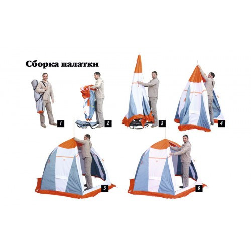 Палатка для рыбалки Нельма-3 Люкс в Красноярске