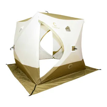 Палатка зимняя куб СЛЕДОПЫТ Premium Long в Красноярске