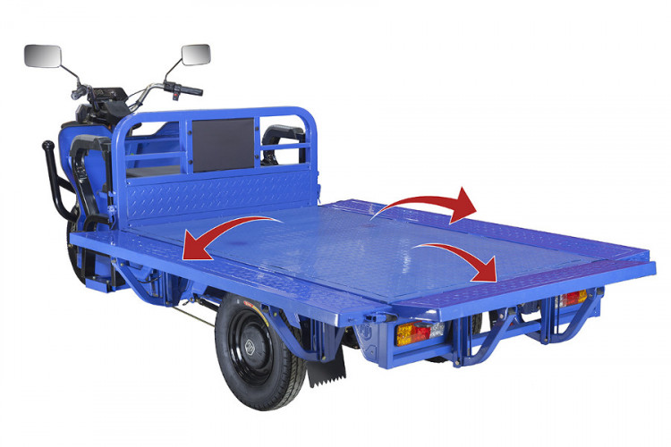 Грузовой электрический трицикл Rutrike Габарит 1700 в Красноярске